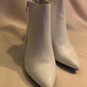White Ankle booties — Brand New!!